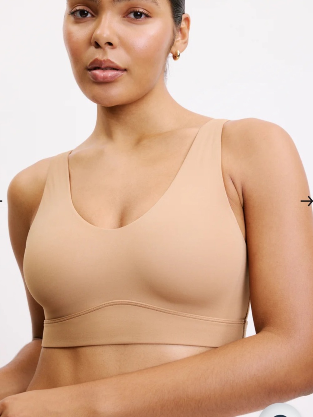 Harper Wilde Bliss Bralette 2X Tan Wireless Seamless Bra